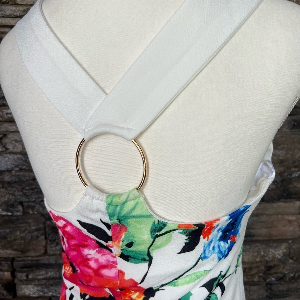 Premier Vibrant Floral Midi Dress - Picture 4 of 9